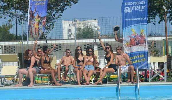  Włochy - Rimini - obóz rekreacyjny Party Trip - hotel Consul - wylot z Krakowa